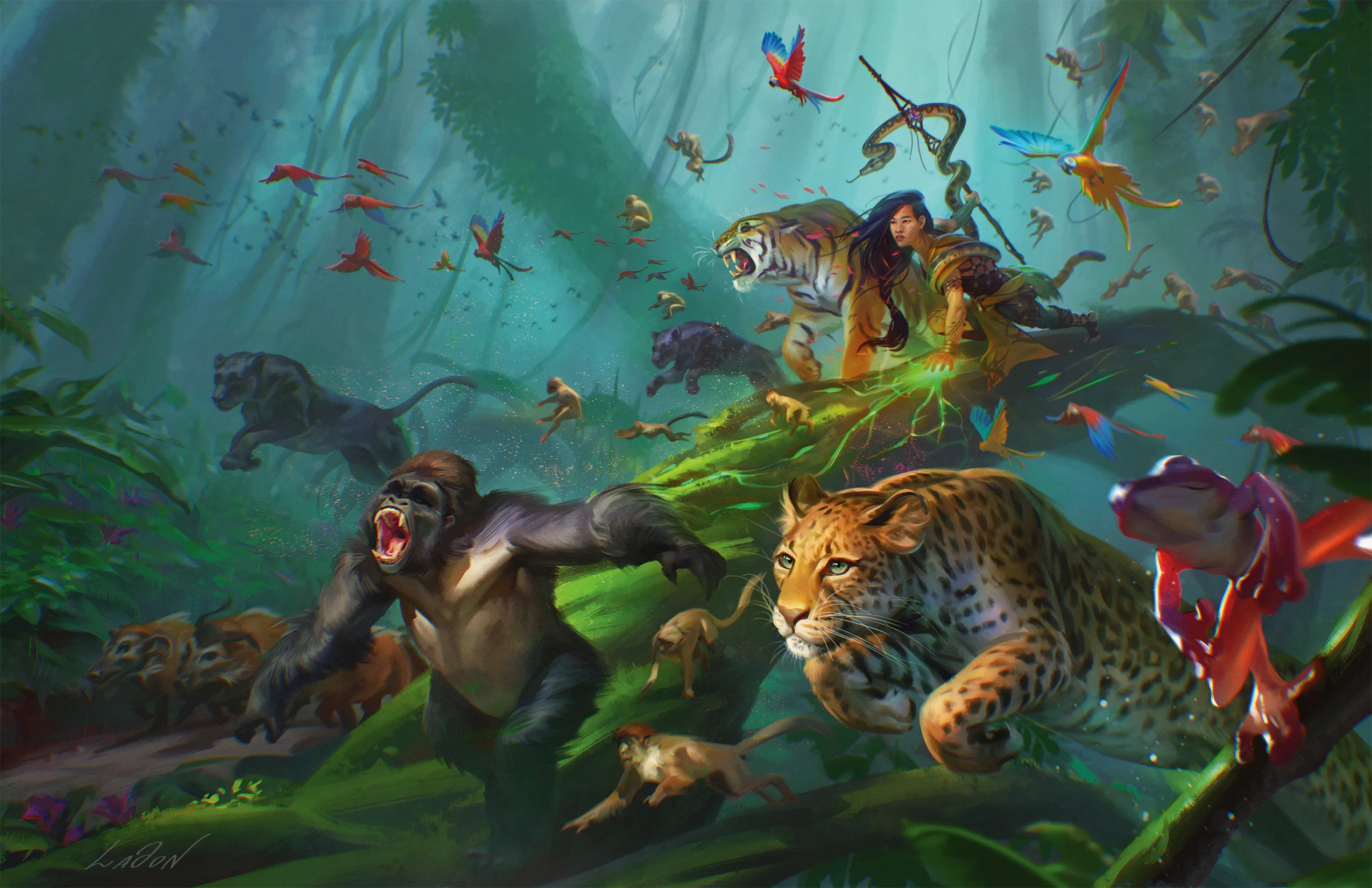 Inhabitants of the rain fo...