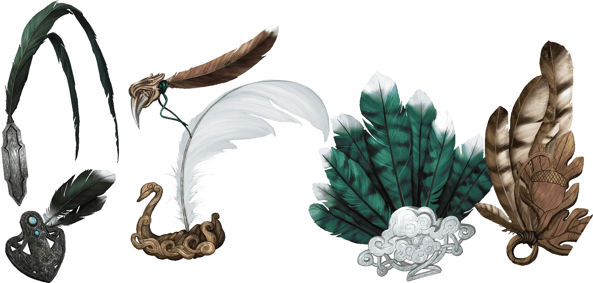 Quaal's Feather Tokens (Wh...